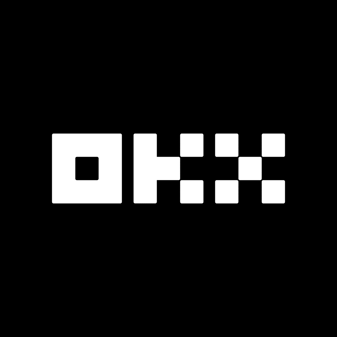 OKX global cryptocurrency exchange logo